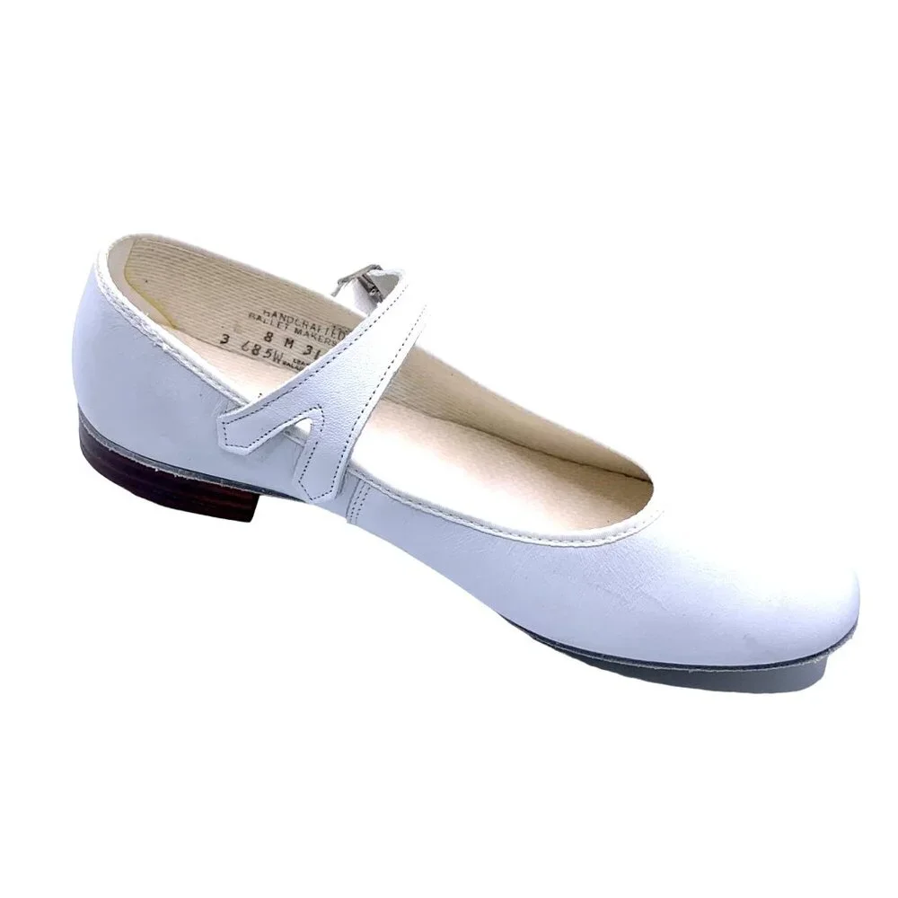 Capezio white leather